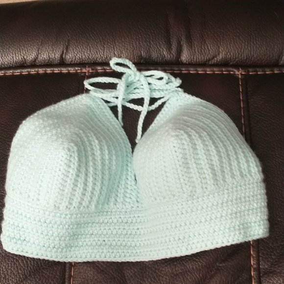 Handmade Crochet Crop tops/ Bralettes - Picture 3 of 7